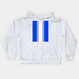 Sheffield Wednesday 1995 Blue White Stripe Kids Hoodie